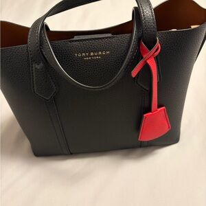 Tory Burch Black Perry Satchel Bag